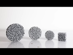 Placas de cerámica con filtro de espuma