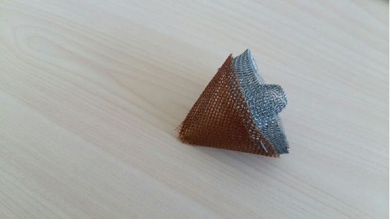 malla de filtro fundido de fibra de vidrio de forma especial para soluciones de filtración de líquidos personalizadas