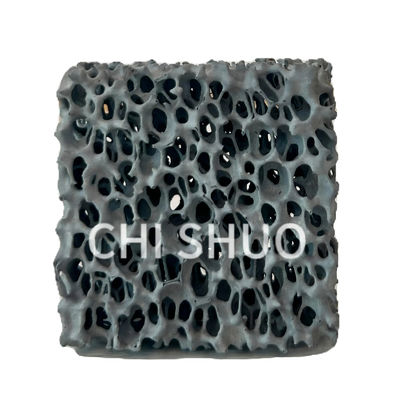 0.01mm Filtración de metal Siciliano Filtro de espuma de cerámica 30mm Gris personalizado