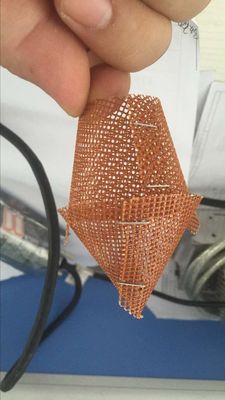 Servicio de corte pantalla de filtro de malla de fibra de vidrio para el tipo de hilo de aluminio fundido de vidrio electrónico