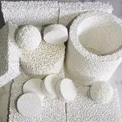 Filtro de espuma de cerámica para fundición de filtro a prueba de fuego certificado ISO9001