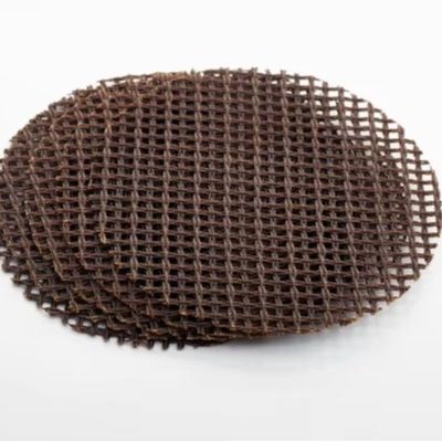 Elementos de filtro Estripador de fundición de fibra de vidrio Hoja de filtro de fusión de metal para filtro de líquidos