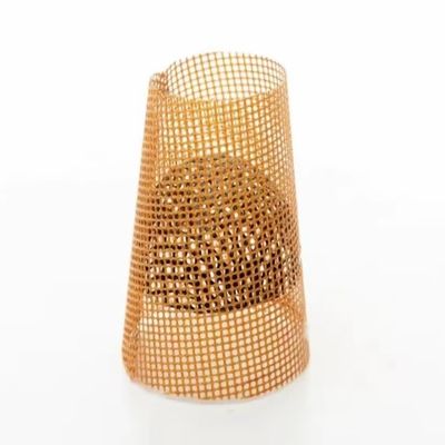 Personalizar anchura forma de agujero de diamante película de filtro de aluminio fundido para aluminio fundido