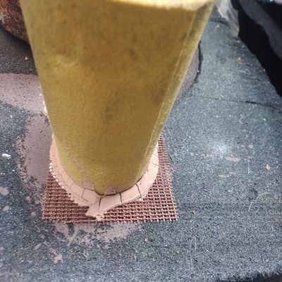 Filtros de hierro/acero de fibra de vidrio de alta silicio malla de hierro fundido tapón de escoria filtro a prueba de fuego