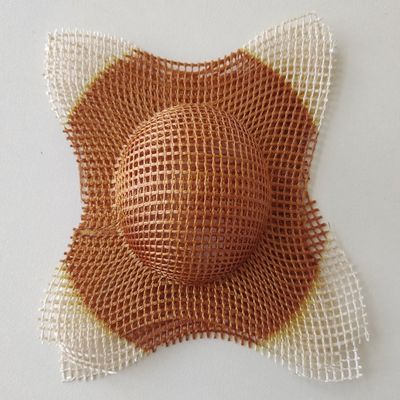 Capa de vida útil y malla de filtro de latón para filtro de fibra refractaria