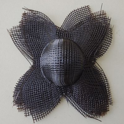 Capa de vida útil y malla de filtro de latón para filtro de fibra refractaria