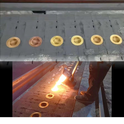 Personalizar la longitud de la malla de filtro de fibra de vidrio para la pantalla de malla de alambre tejido de aluminio fundido