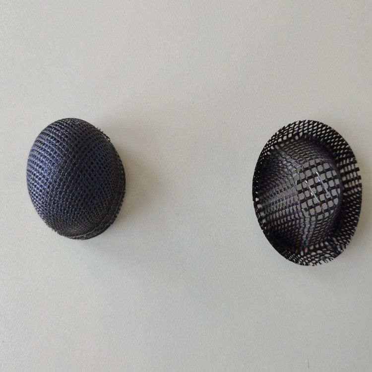 Filtro de fibra de vidrio de alta silicona de tamaño personalizado malla de filtro de líquido de aluminio para fundición
