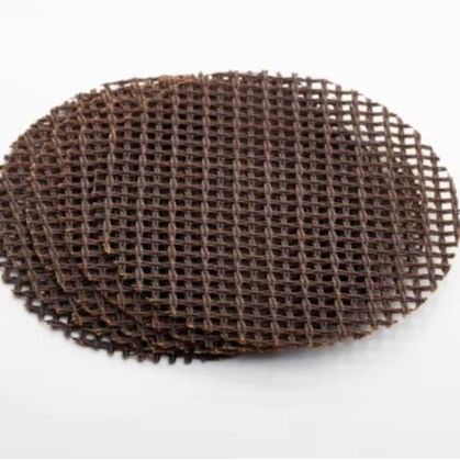 Elementos de filtro Estripador de fundición de fibra de vidrio Hoja de filtro de fusión de metal para filtro de líquidos