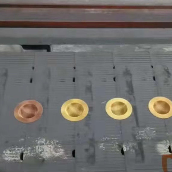 Forma de agujero de diamante de alta silicona Filtros de hierro/aluminio de fibra de vidrio