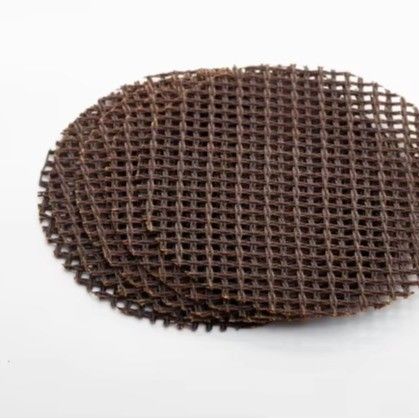 0.2 KG Peso Capa de malla de filtro de alambre de latón y malla de filtro de disco con alta capacidad de filtro