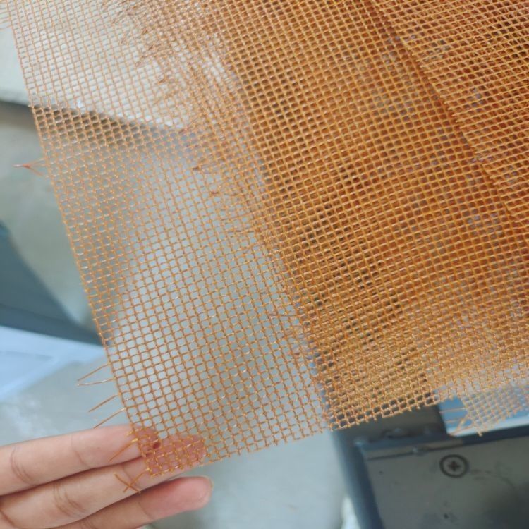 Filtro a prueba de fuego de espesor de 0,35-0,5 mm de vidrio de fibra de vidrio para filtros de malla de fundición